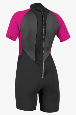 Spring Suits^O'Neill Women's Reactor-2 2MM Back Zip Spring - | blk/berry