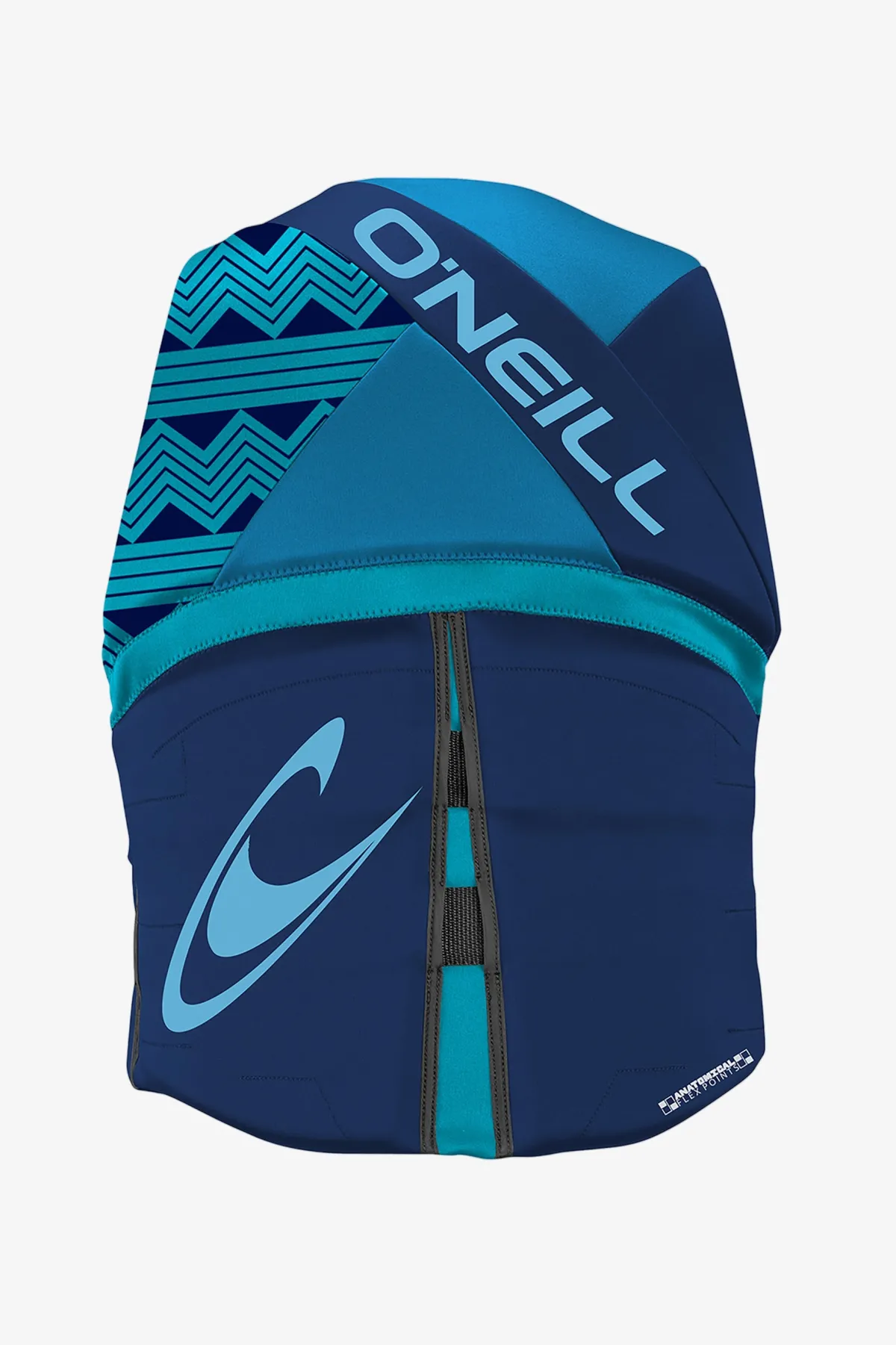 Wake-Waterski Vests^O'Neill Women's Reactor Uscg Life Vest - | nvy/riv/tu