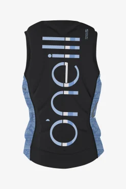 Wake-Waterski Vests^O'Neill Women's Slasher Comp Vest - Steel/abst |