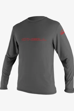 Uv-Sun-Protection Rash Guards|Uv-Sun-Protection Rash Guards^O'Neill Youth Basic Skins 50+ Long Sleeve Sun Shirt - | graph