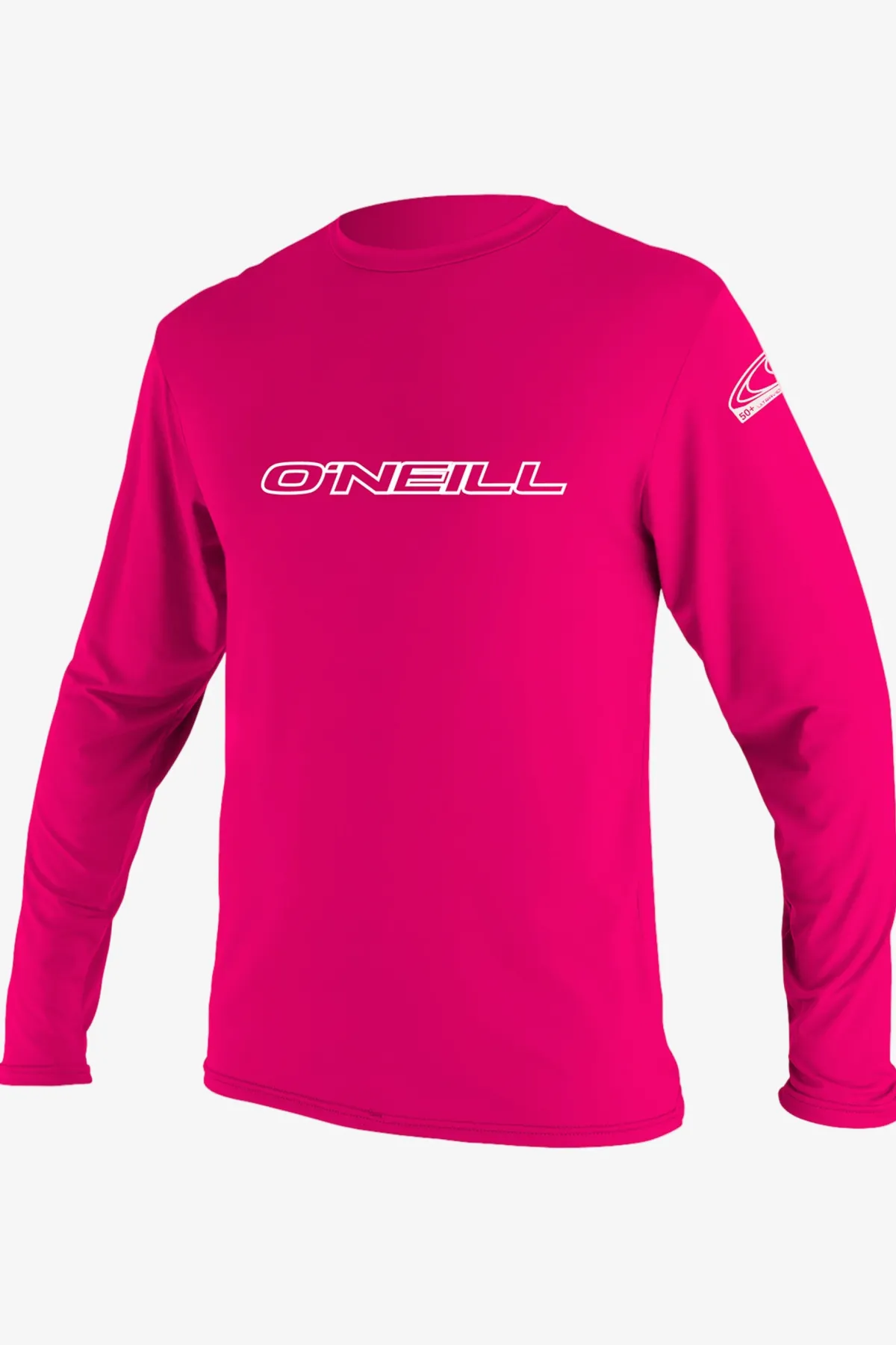 Uv-Sun-Protection Rash Guards|Uv-Sun-Protection Rash Guards^O'Neill Youth Basic Skins 50+ Long Sleeve Sun Shirt - | watermelon