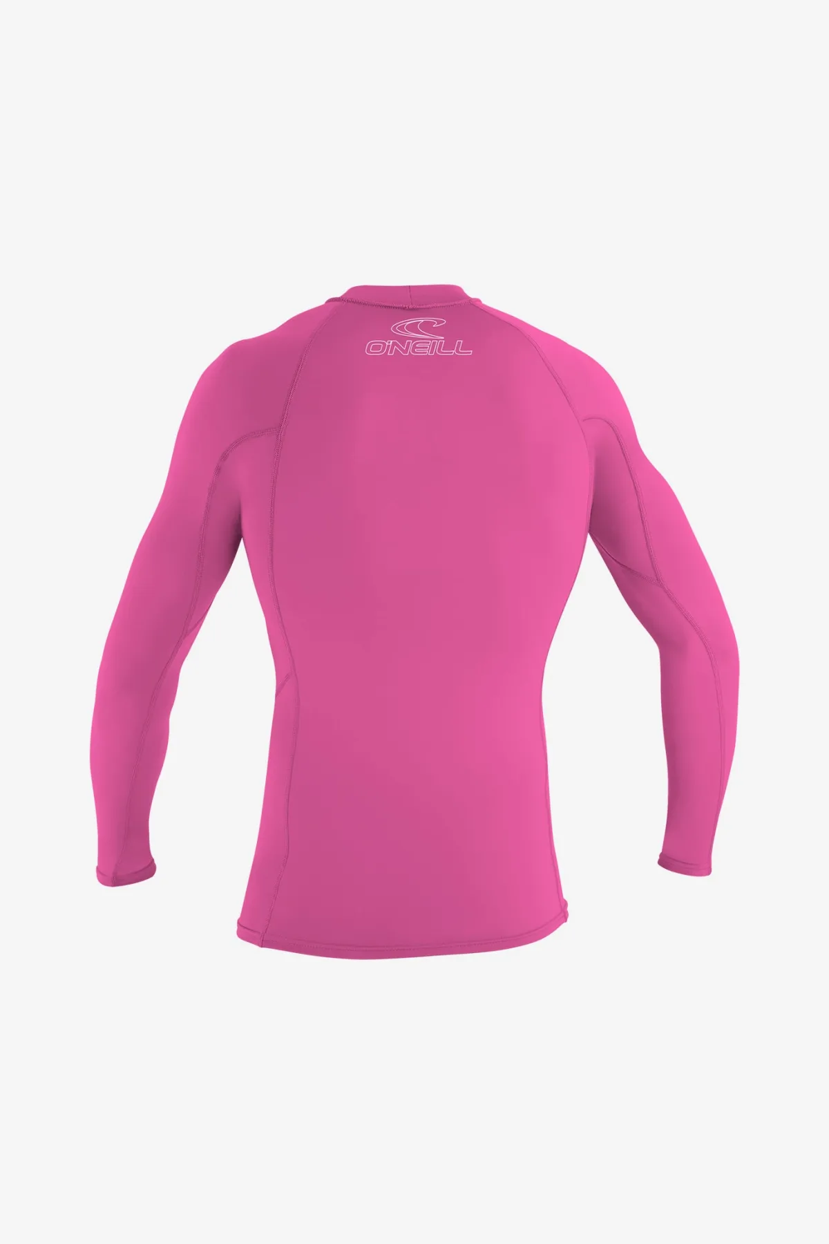 Uv-Sun-Protection Rash Guards|Uv-Sun-Protection Rash Guards^O'Neill Youth Basic Skins 50+ Long Sleeve Rashguard - Fox Pink |