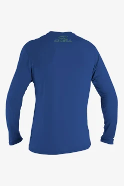 Uv-Sun-Protection Rash Guards|Uv-Sun-Protection Rash Guards^O'Neill Youth Basic Skins 50+ Long Sleeve Sun Shirt - | pacific