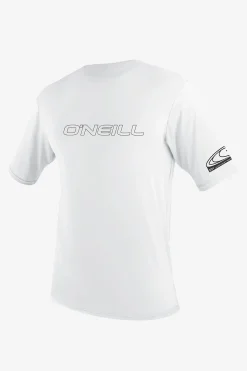 Uv-Sun-Protection Rash Guards|Uv-Sun-Protection Rash Guards^O'Neill Youth Basic Skins 50+ Sun Shirt - | white