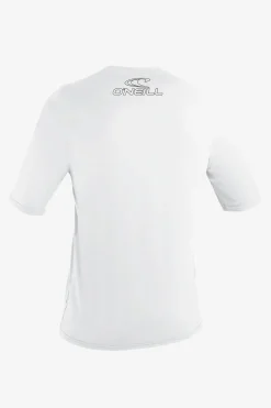 Uv-Sun-Protection Rash Guards|Uv-Sun-Protection Rash Guards^O'Neill Youth Basic Skins 50+ Sun Shirt - | white