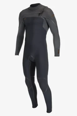 Full Suits|Full Suits^O'Neill Youth Hyperfreak Fire 3/2MM+ Chest Zip Full - | blk oil rv