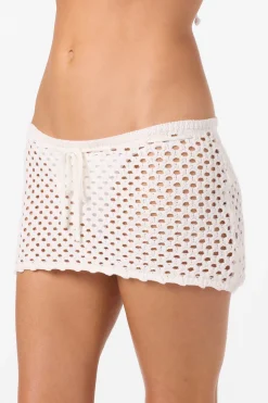 Swim Cover-Ups|Matching Sets^O'Neill Zooey Cover-Up Mini Skirt vanilla