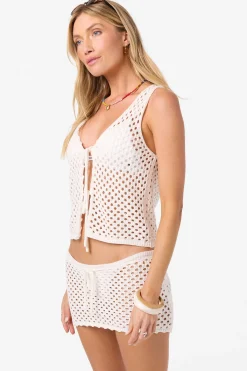 Matching Sets^O'Neill Zooey Cover-Up Tank vanilla