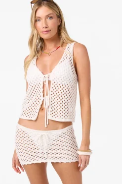 Matching Sets^O'Neill Zooey Cover-Up Tank vanilla
