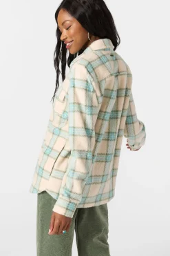 Tops^O'Neill Zuma High Pile Long Sleeve Top - | nile blue