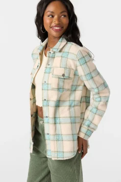 Tops^O'Neill Zuma High Pile Long Sleeve Top - | nile blue