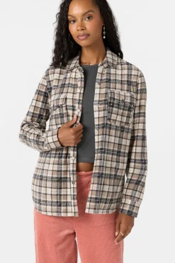 Tops^O'Neill Zuma Superfleece Long Sleeve Top - | dune