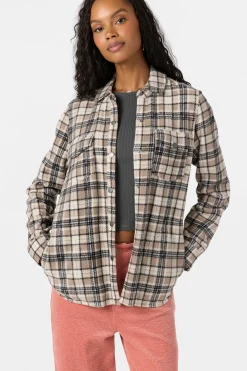 Tops^O'Neill Zuma Superfleece Long Sleeve Top - | dune
