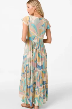 Dresses^O'Neill Zygrid Butterfly Dress Midi Dress - | desert sage